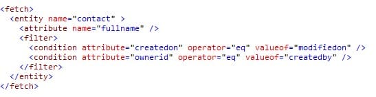 How to compare two columns/attributes in D365 Query Conditions