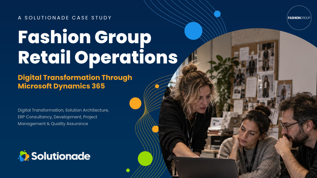 Case Study: Digital Transformation for Fashion Group: Modernizing Retail Operations
